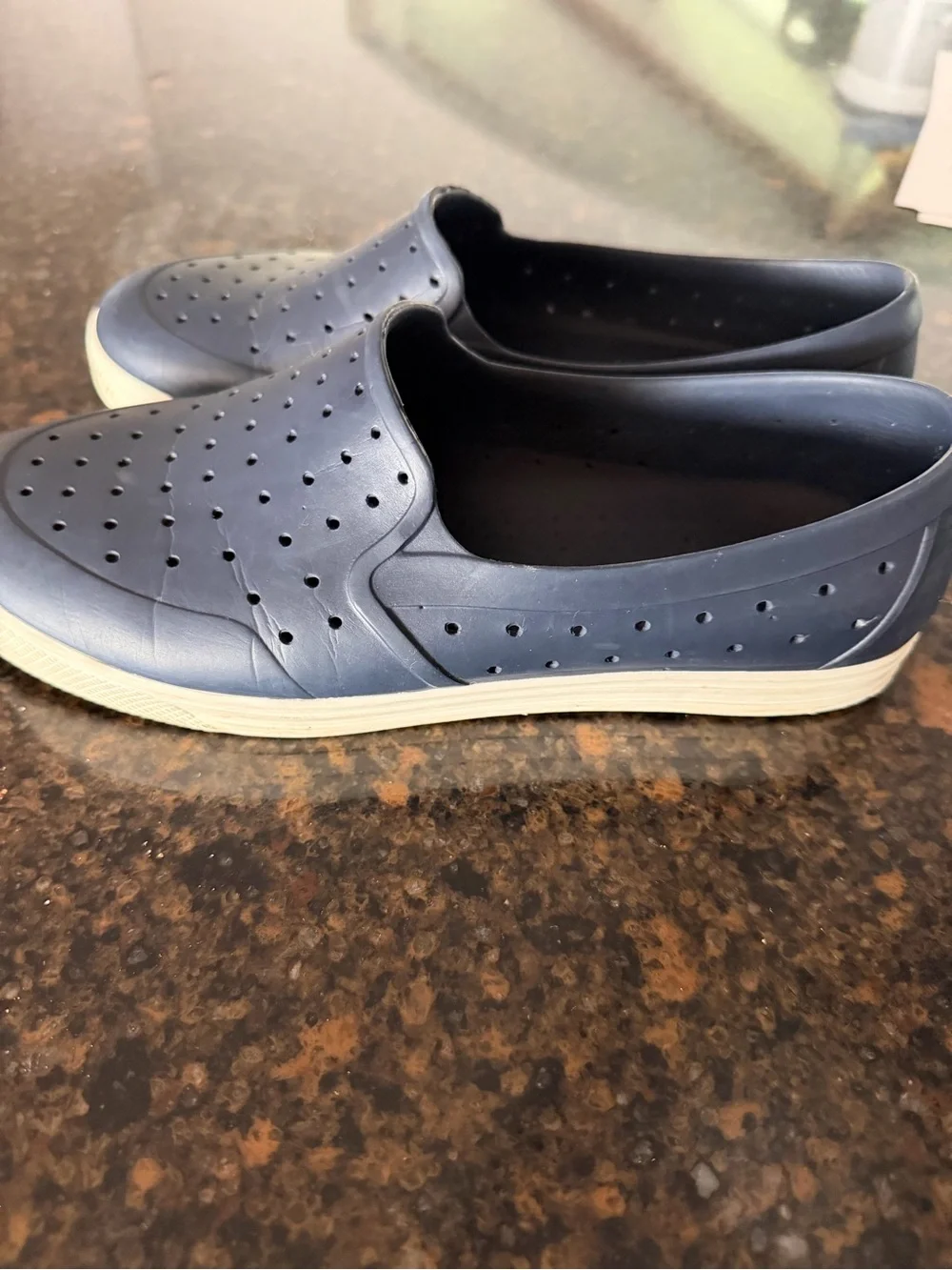 Slip-On Perforated Casual Shoes